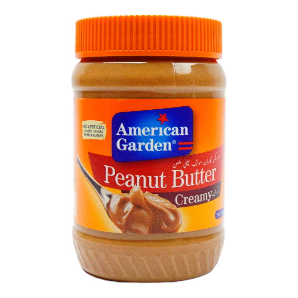 AMERICAN GARDEN PEANUT BUTTER CREAMY (18 OZ) (IMP)