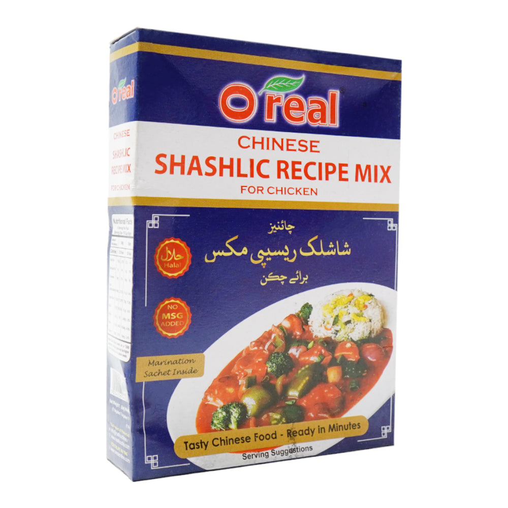 O'REAL CHINESE SHASHLIC MIX FOR CHICKEN 65GM