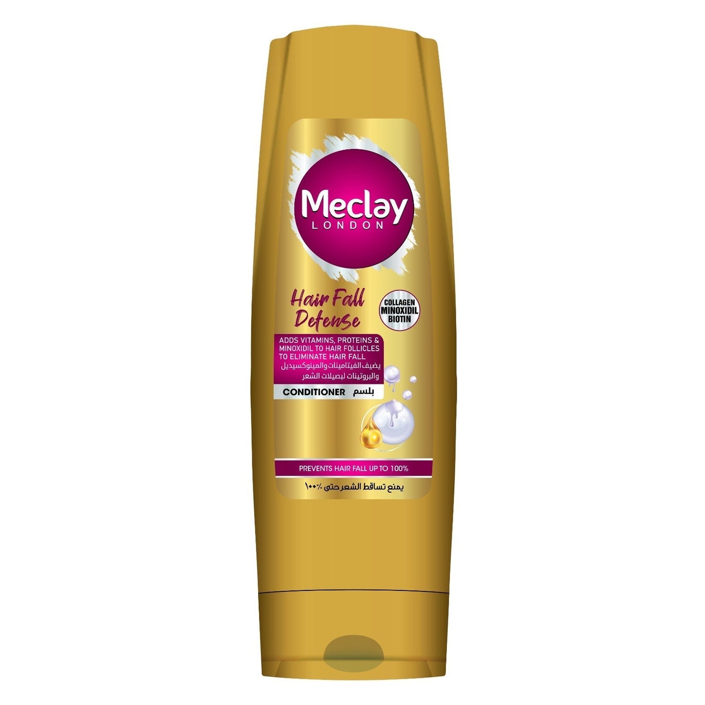 MECLAY LONDON HAIRFALL DEFENSE CONDITIONERXTRA 180 ML GOLDEN