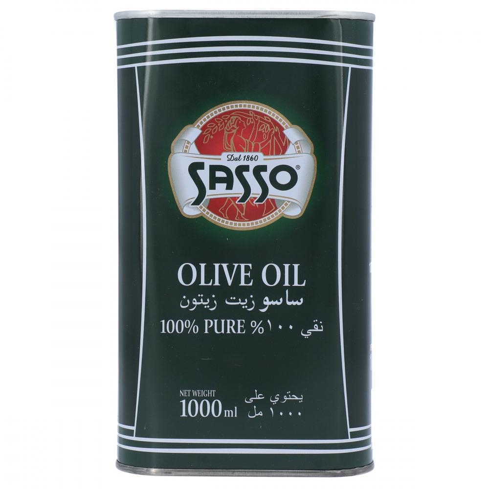 SASSO VIRGIN OLIVE OIL (TIN) 1000ML