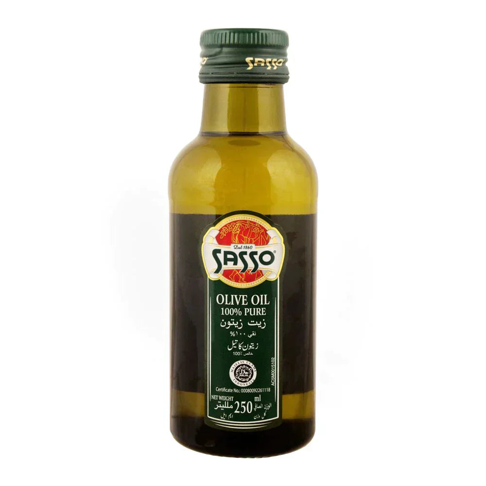 SASSO VIRGIN OLIVE OIL (BOTTLE) 250ML