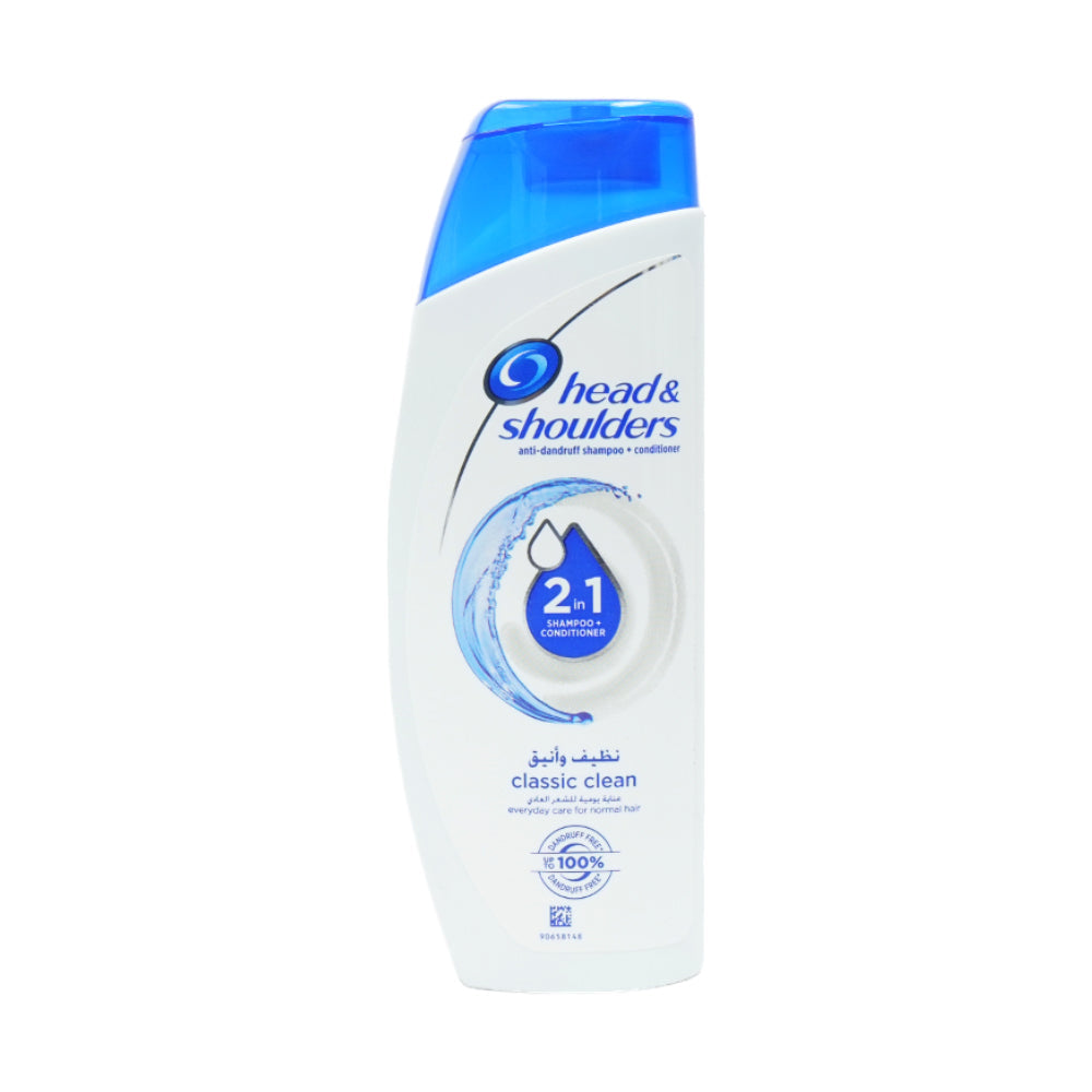 H&S L 2IN1 CLASSIC CLEAN 190ML