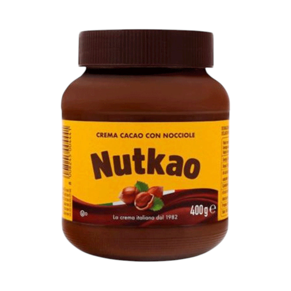 NUTKAO CHOCOLATE SPREAD HAZELNUT WITH COCOA 400 GM
