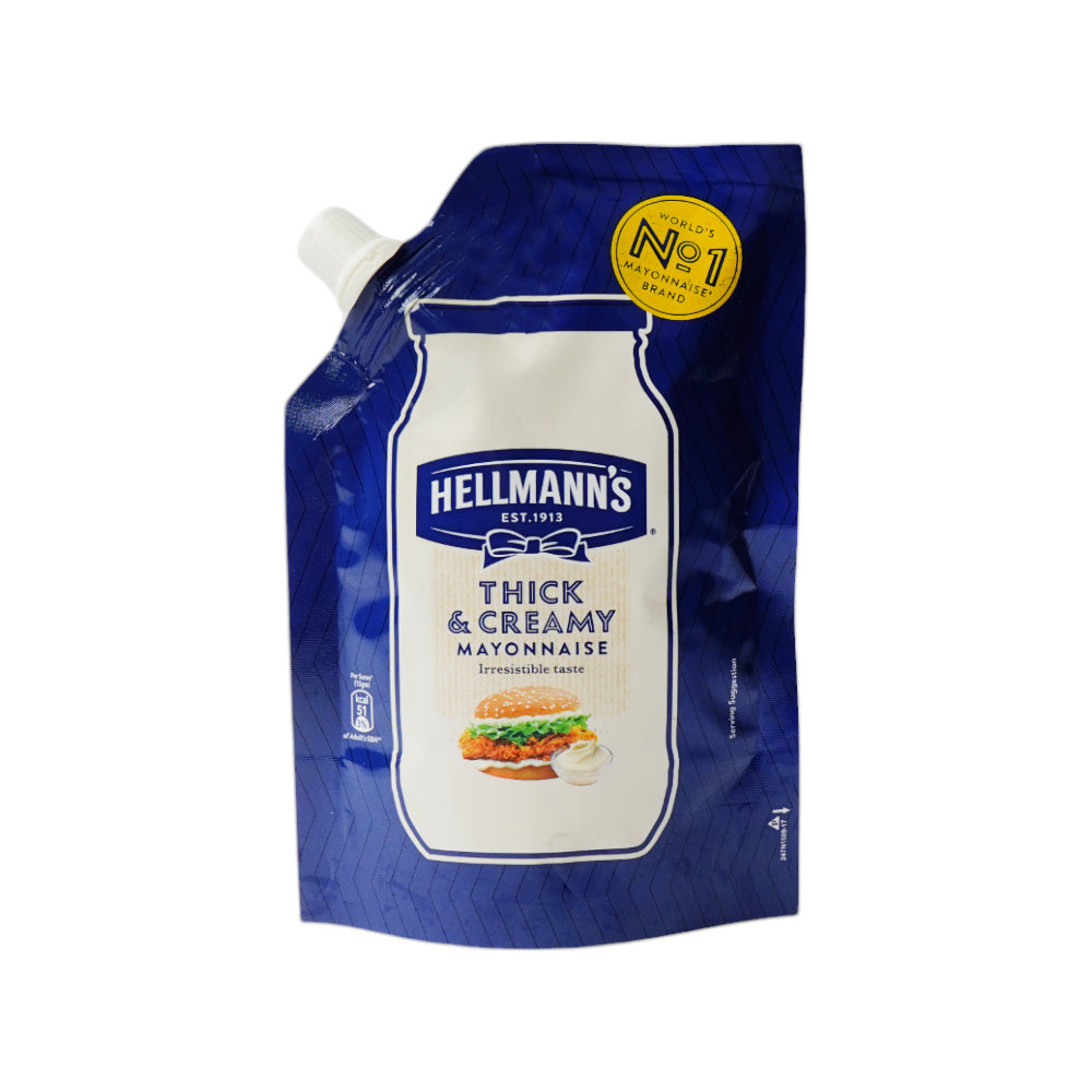 HELLMANNS THICK & CREAMY MAYONNAISE 180 GM