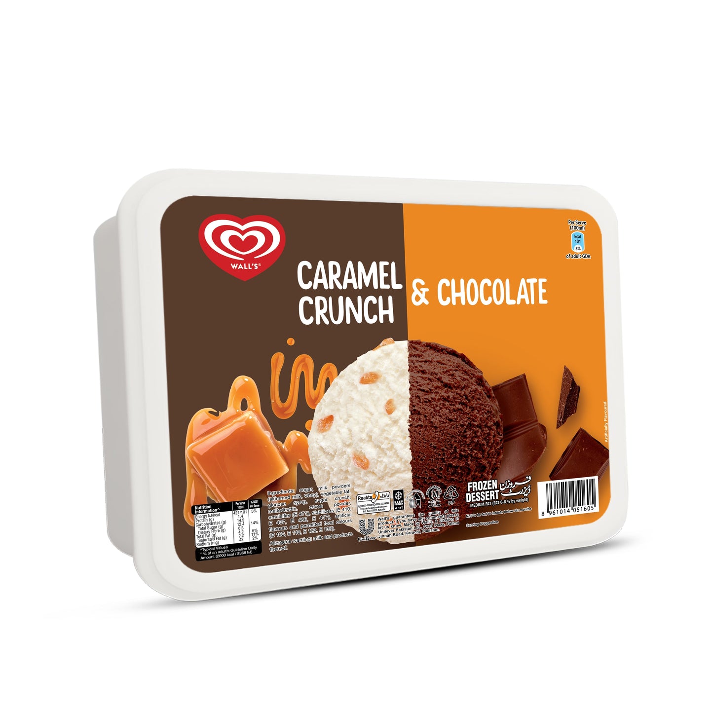 Walls BKT CARAMEL CRUNCH