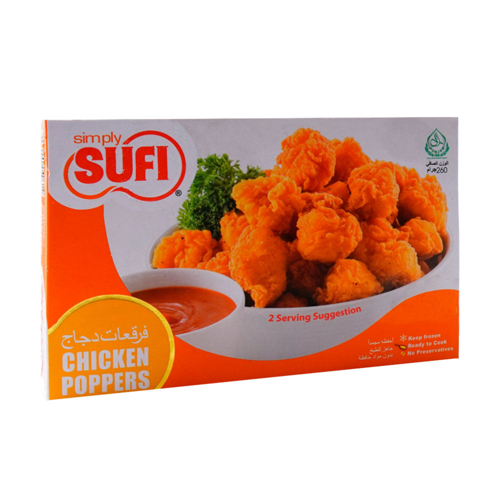 SUFI CHICKEN POPPERS 260 G