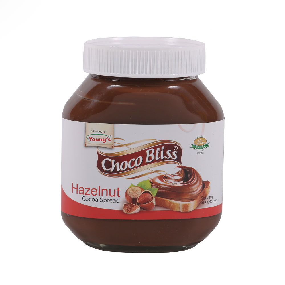 YOUNGS CHOCOBLISS HAZELNUT SPREAD GB 675GM