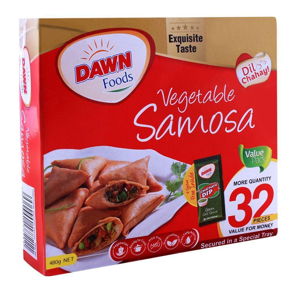 DAWN SAMOSA VEGETABLE VALUE-PAC 32PC 480G