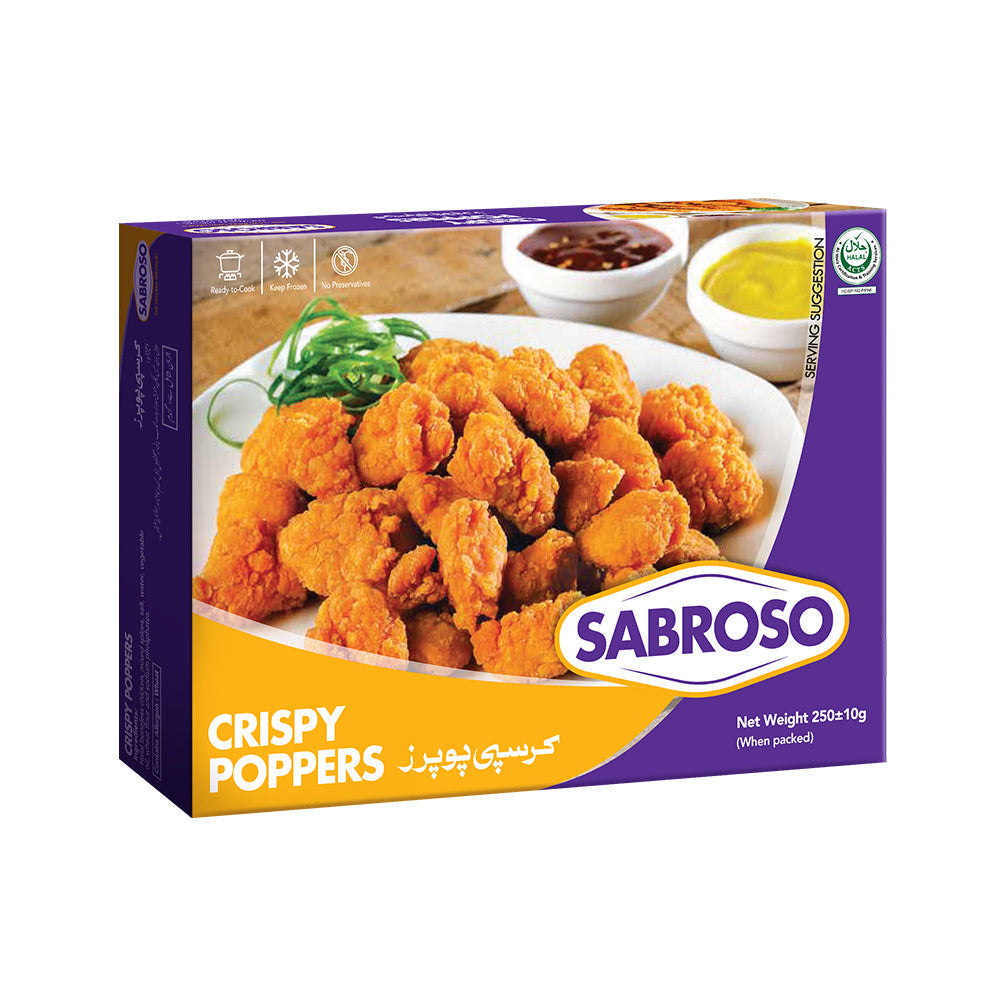 SABROSO CRISPY POPPERS 250G (STD)