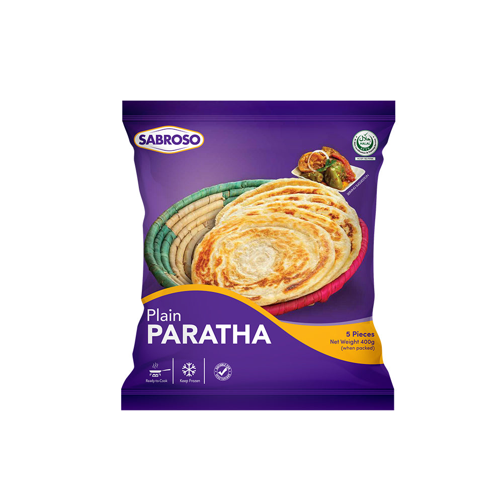 SABROSO PLAIN PARATHA 5 PIECES (BOX)