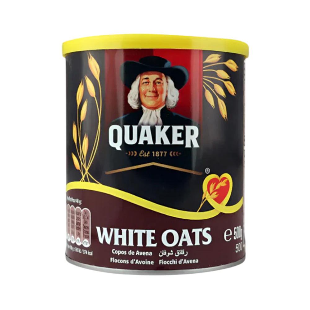 QUAKER OATS TIN UK 500G 10/26