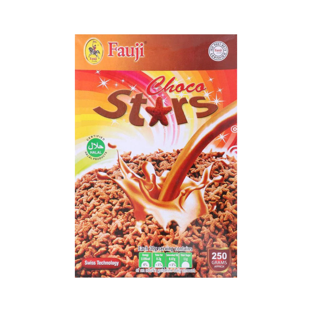 FAUJI CEREAL CHOCO STARS 250 GM