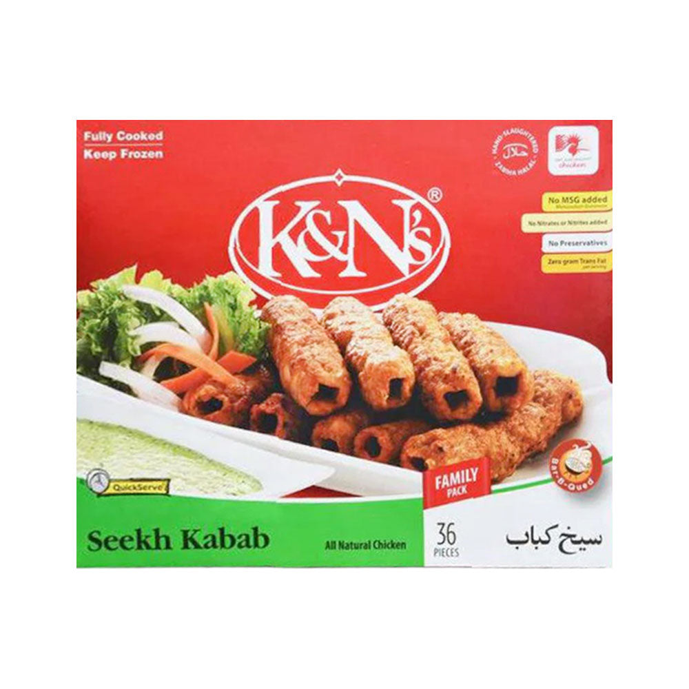 K&N'S SEEKH KABAB (FAMILY PACK) 1.08KG
