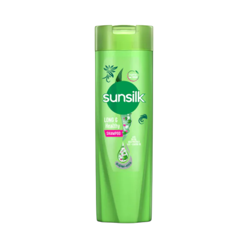 SUNSILK SHAMPO LONG HEALTHY 185ML