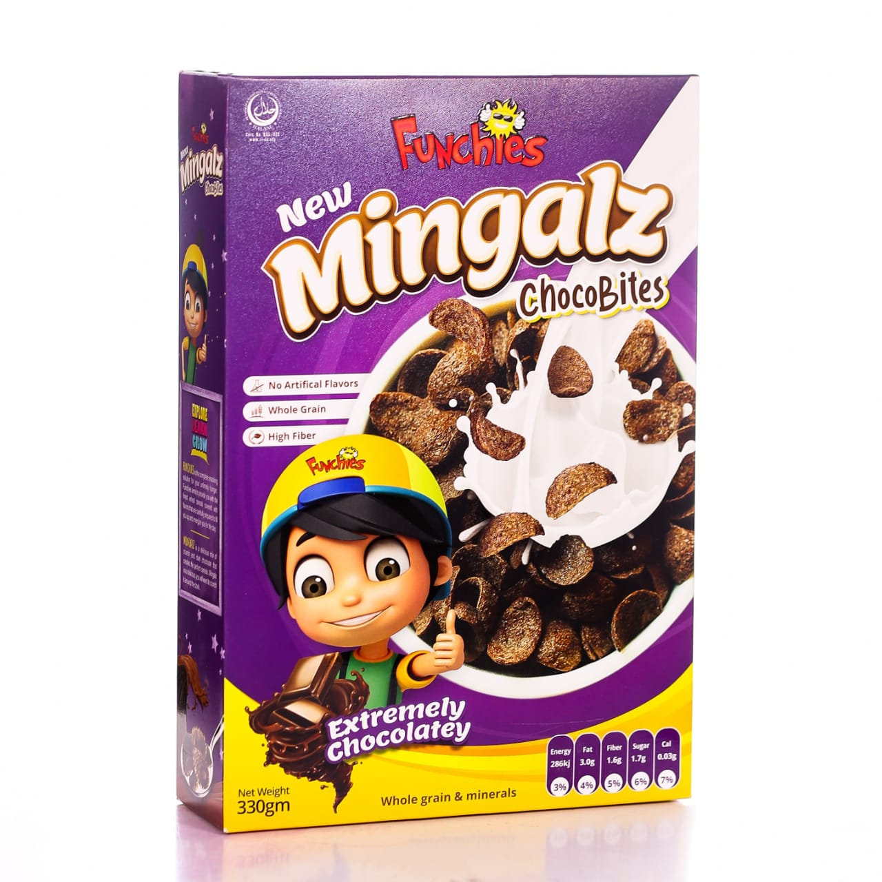 FUNCHIES MINGALZ CHOCO BITES 330 GM