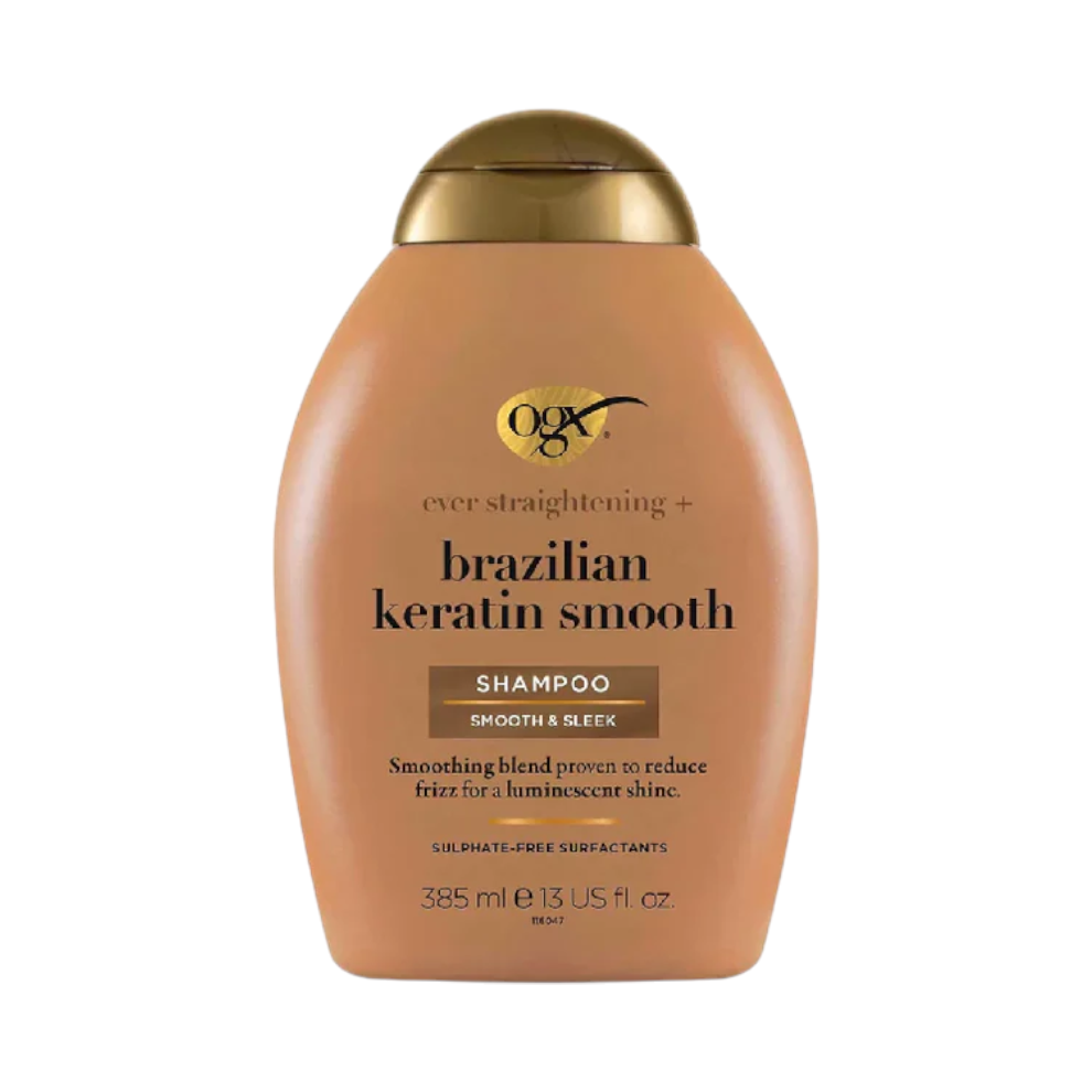 OGX SHAMPOO BRAZILIAN KERATIN SMOOTH STRAIGHTENING 385 ML