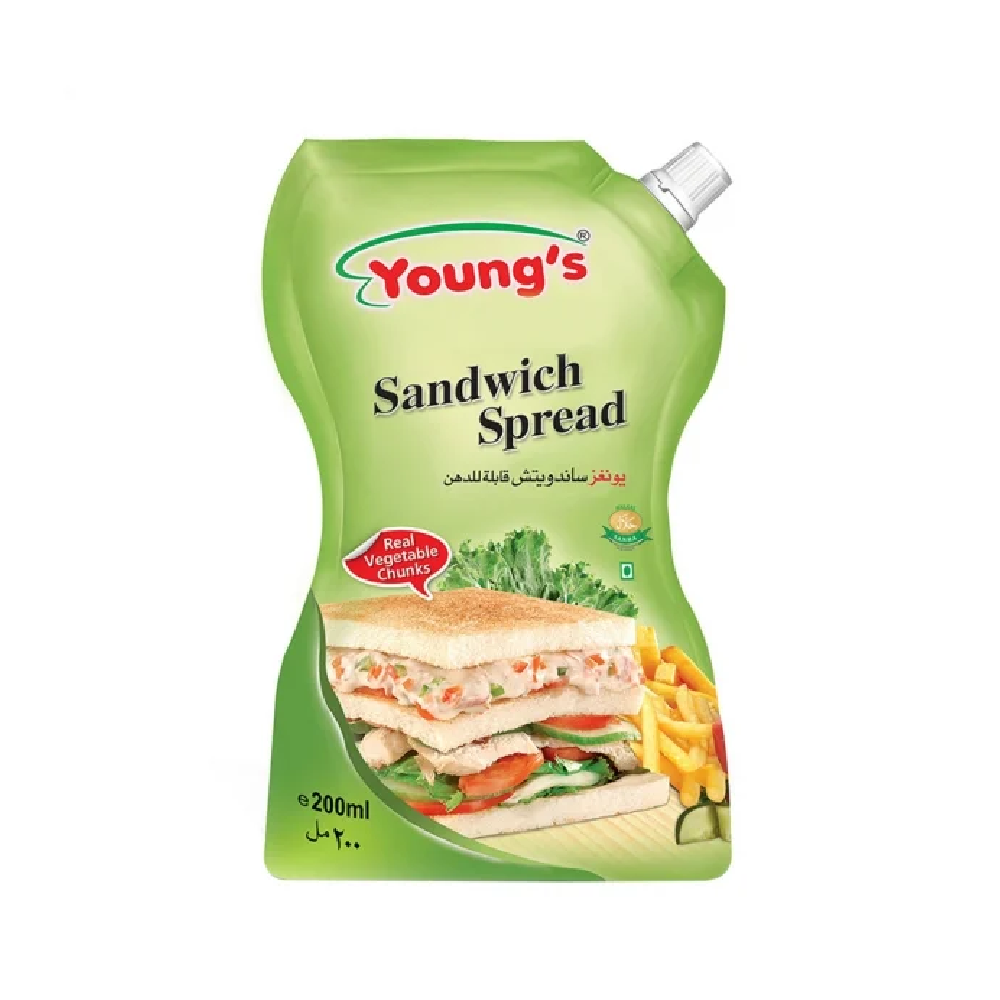 YOUNGS SANDWICH SPREAD PH 200ML