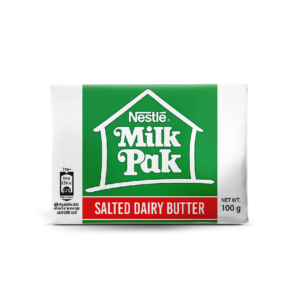 NESTLE MILKPAK BUTTER SALTED 100GM