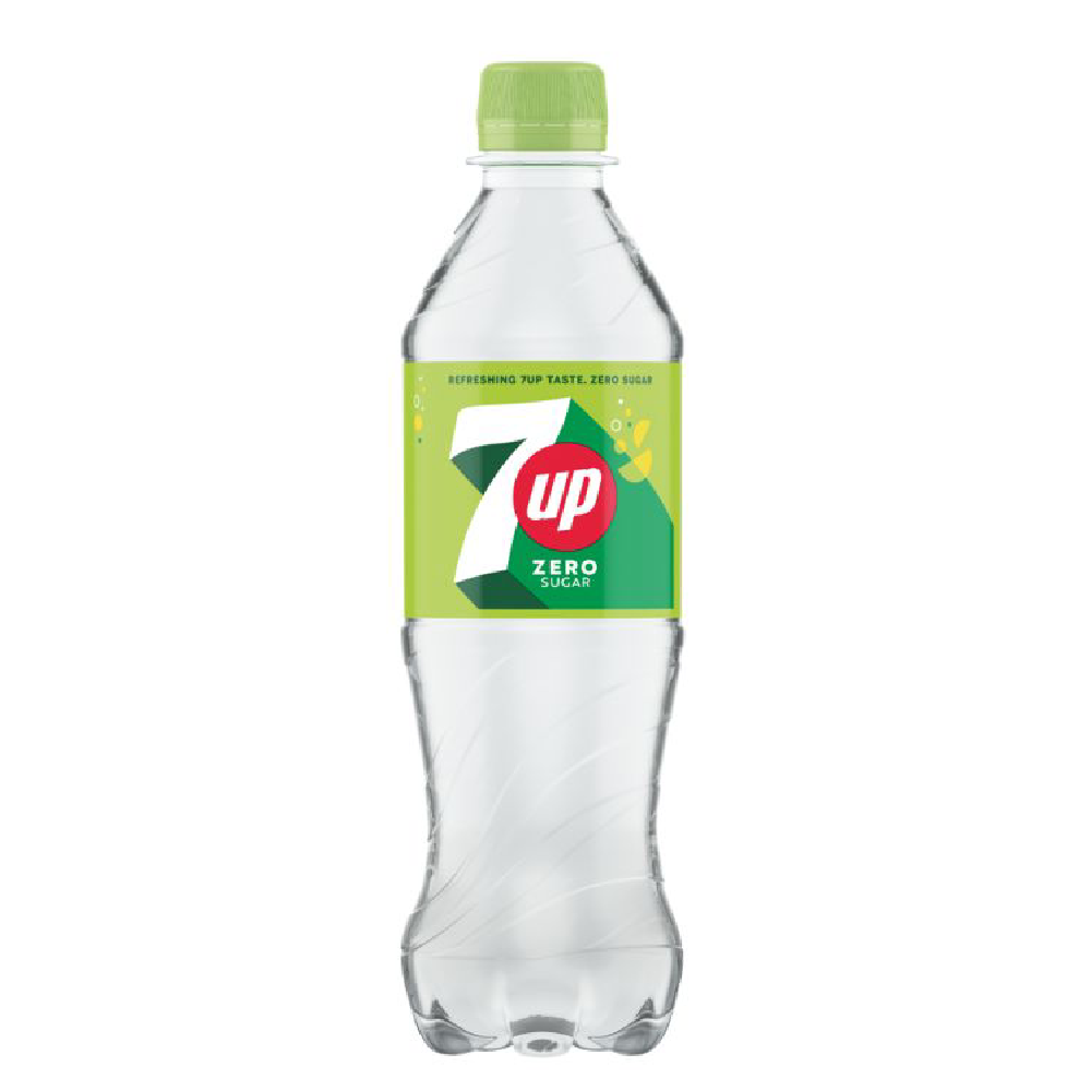 7UP BOTTLE FREE 500 ML