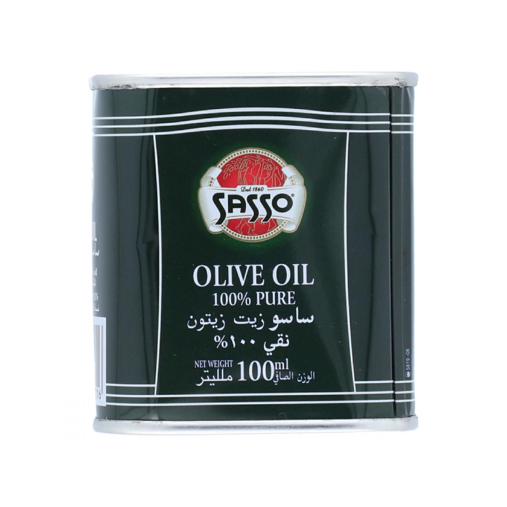 SASSO OLIVE OIL TIN 100 ML