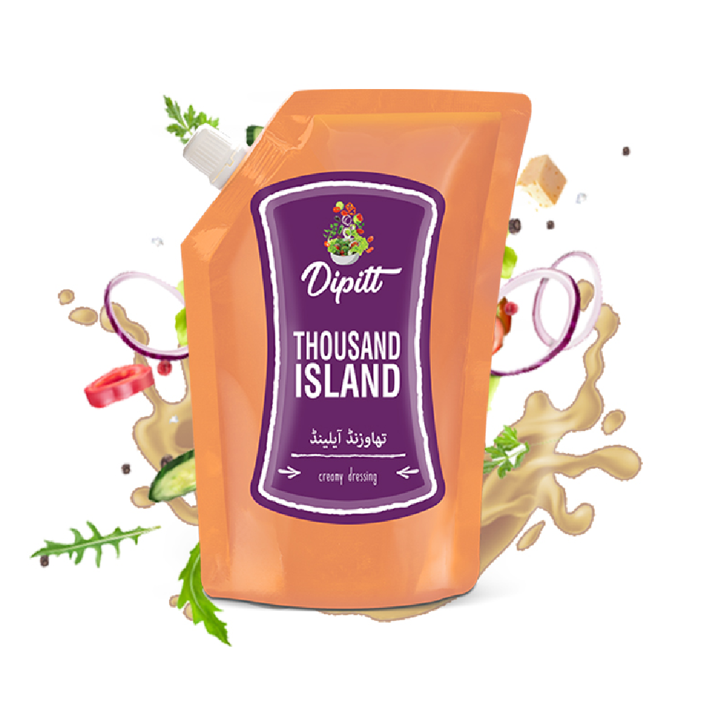 DIPITT THOUSAND ISLAND CREAMY DRESSING 400 Gm