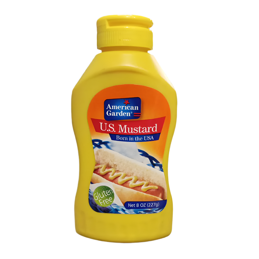AMERICAN GARDEN YELLOW MUSTARD (8 OZ) (IMP)