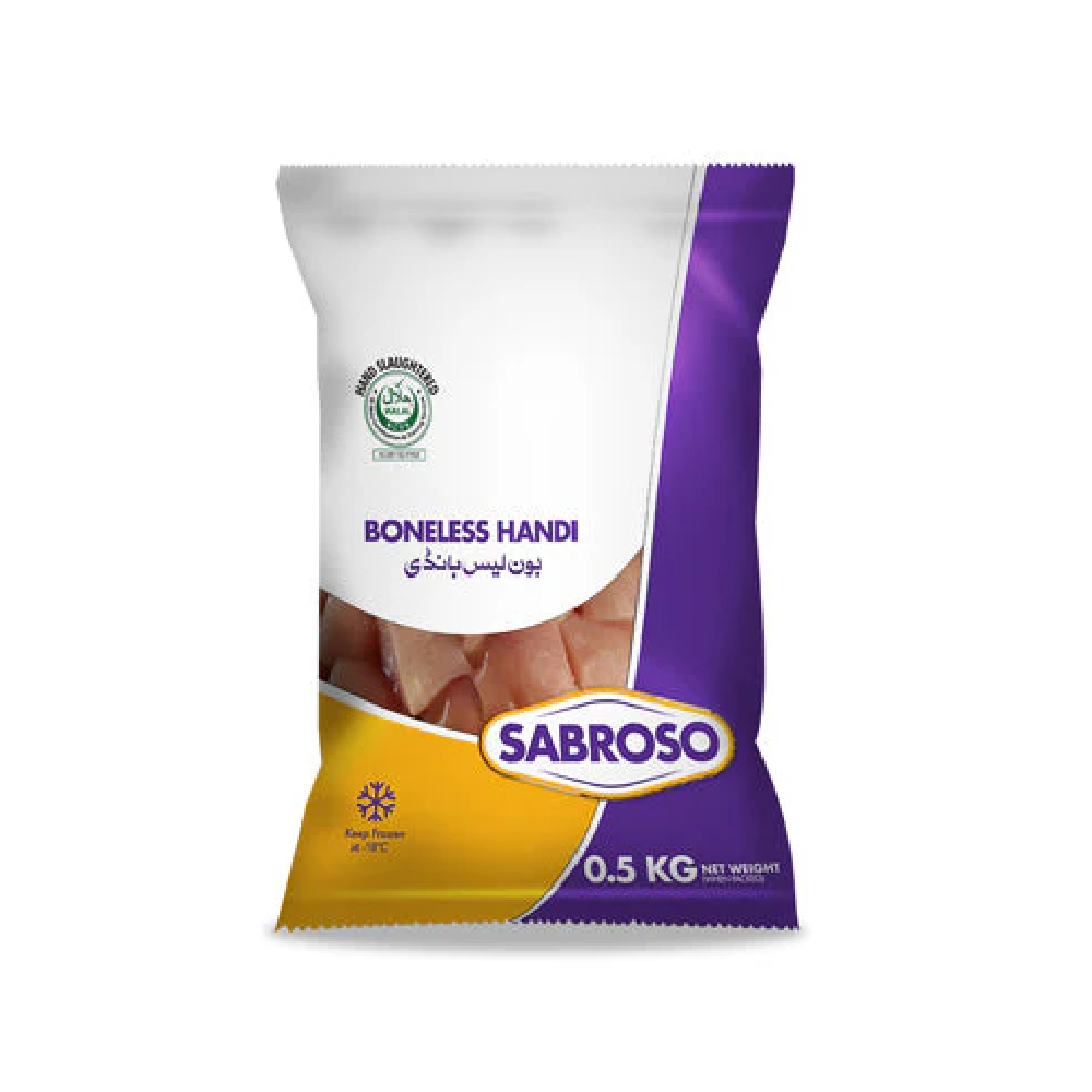 SABROSO BONELESS HANDI 1KG (BRANDED)