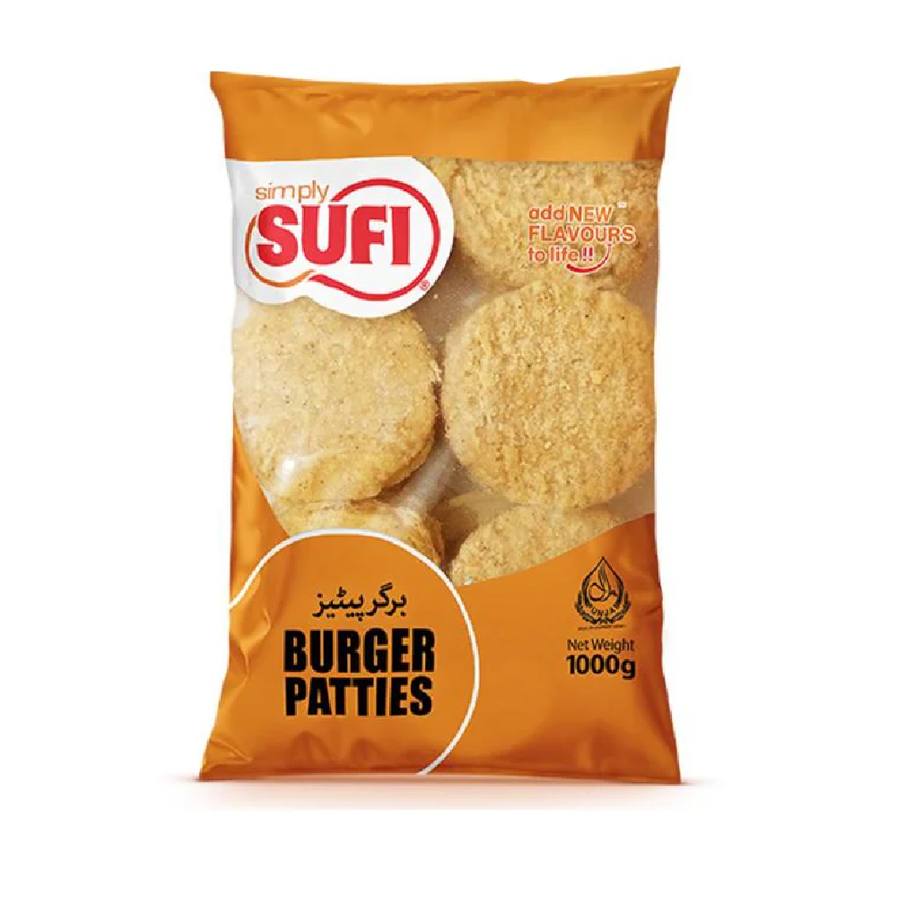SUFI BURGER PATTIES 1000 G