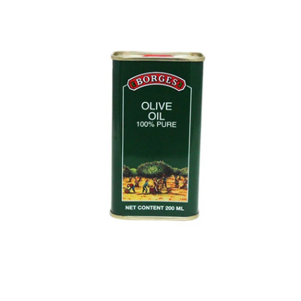 Borges Massage 200Ml Tin