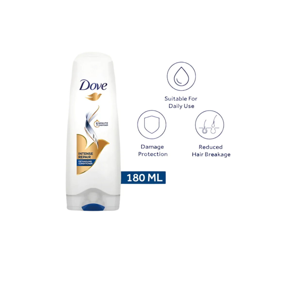 DOVE CONDITIONER BPC INTENSE REPAIR 180 ML