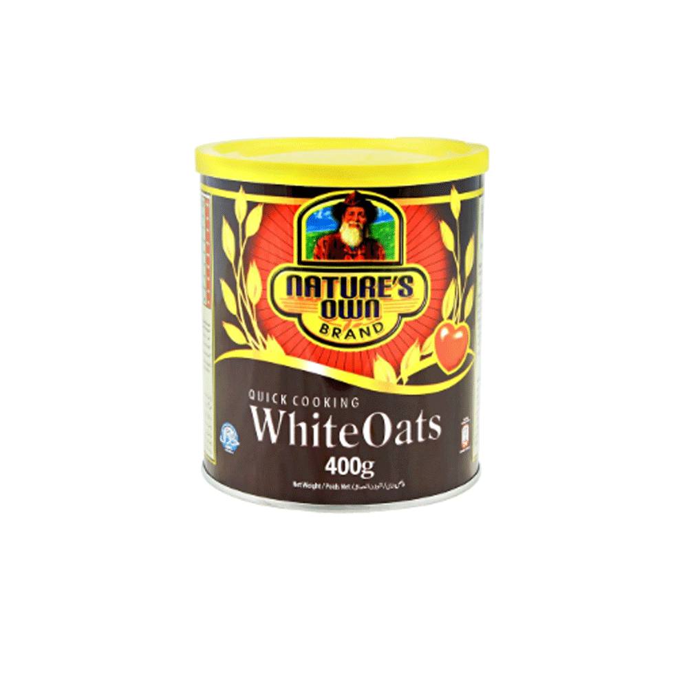 Nature'S 400G White Oats Tin
