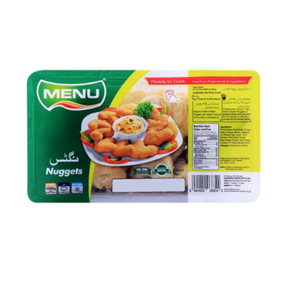 Menu Chicken Nuggets 1000G