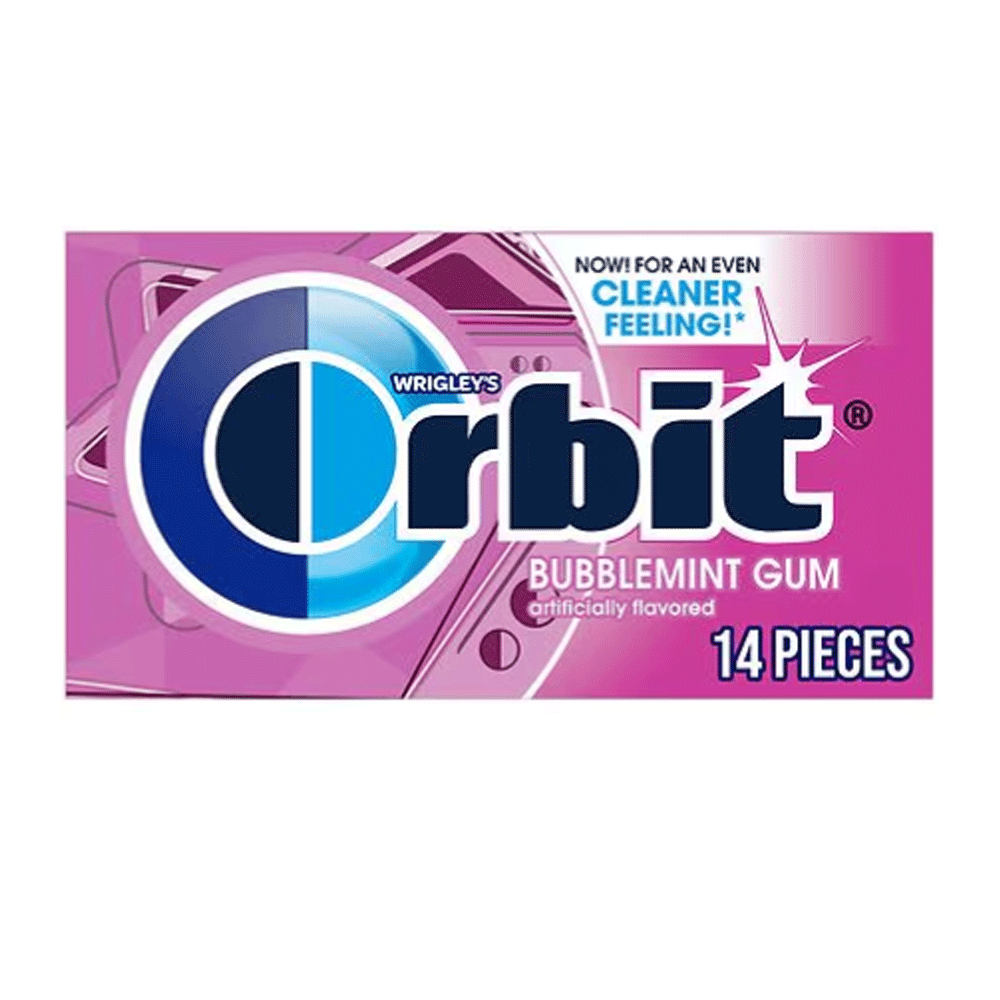 Orbit White Bubble Mint Gum