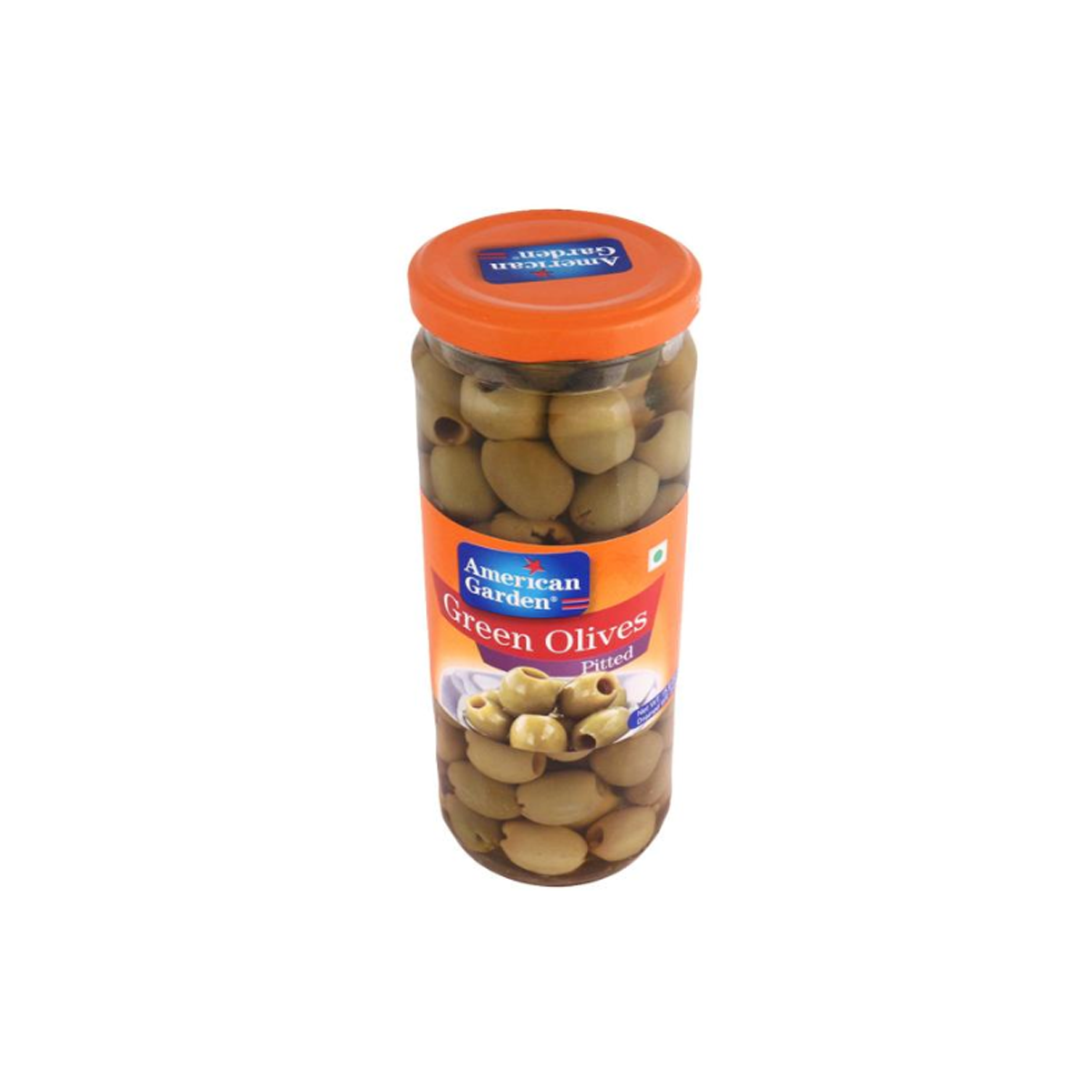 American Garden Olives Green Pitted (450 Grn) (Imp)