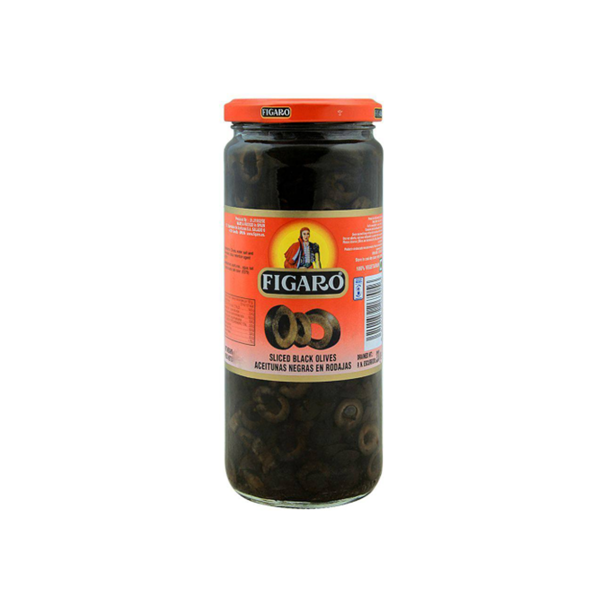 Figaro Olives Black Sliced 180G