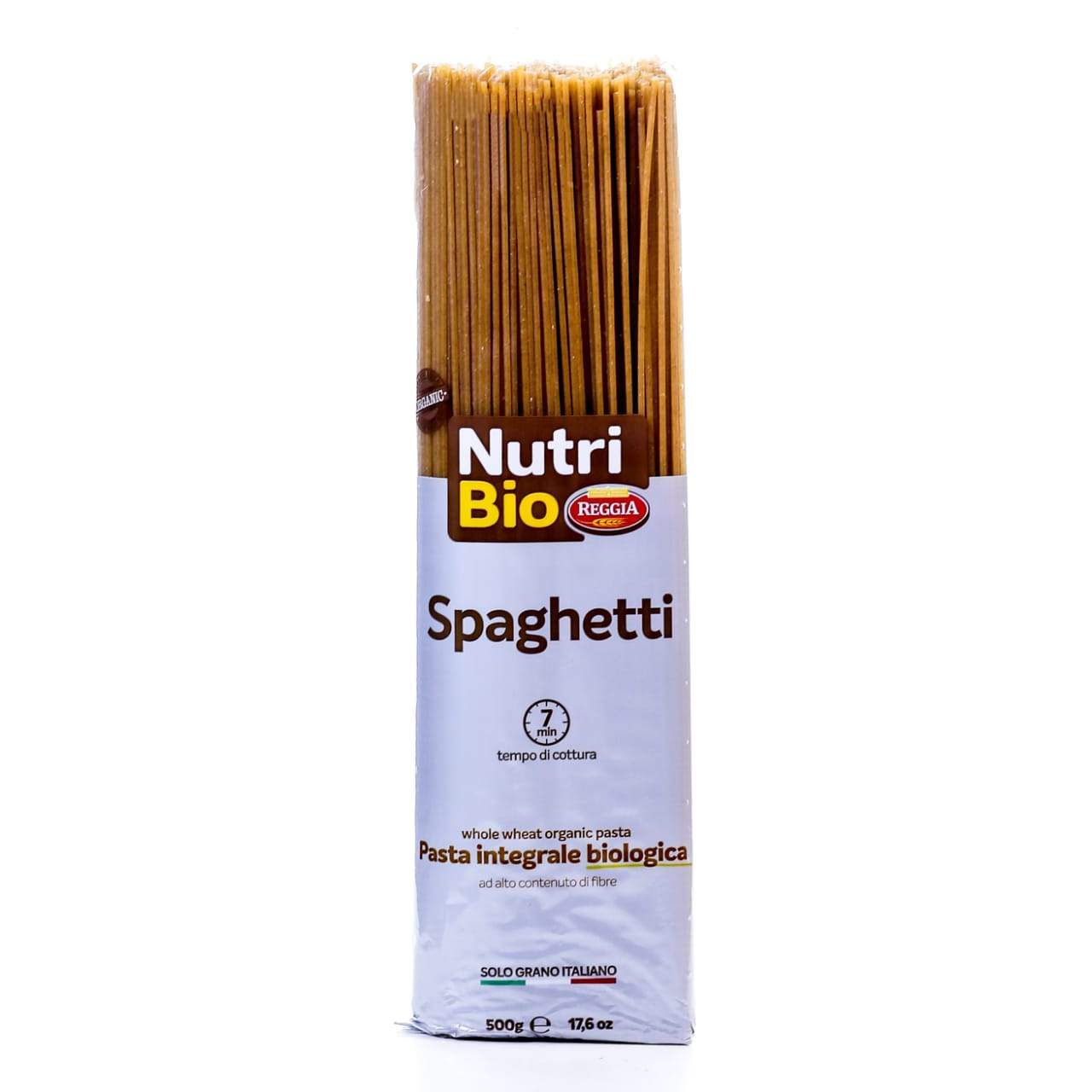 PASTA REGGIA (419) 500 G NUTRI BIO SPAGHETTI WG ORGANIC