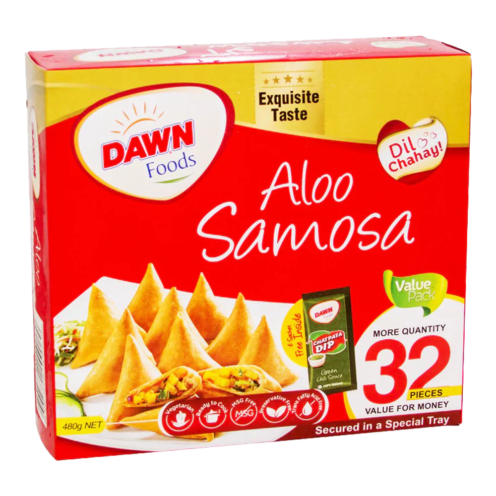 DAWN SAMOSA POTATO VALUE-PAC 32PC 480G