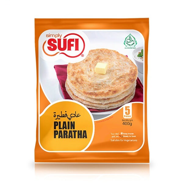 SUFI PLAIN PARATHA (5 PIECES) 400 G