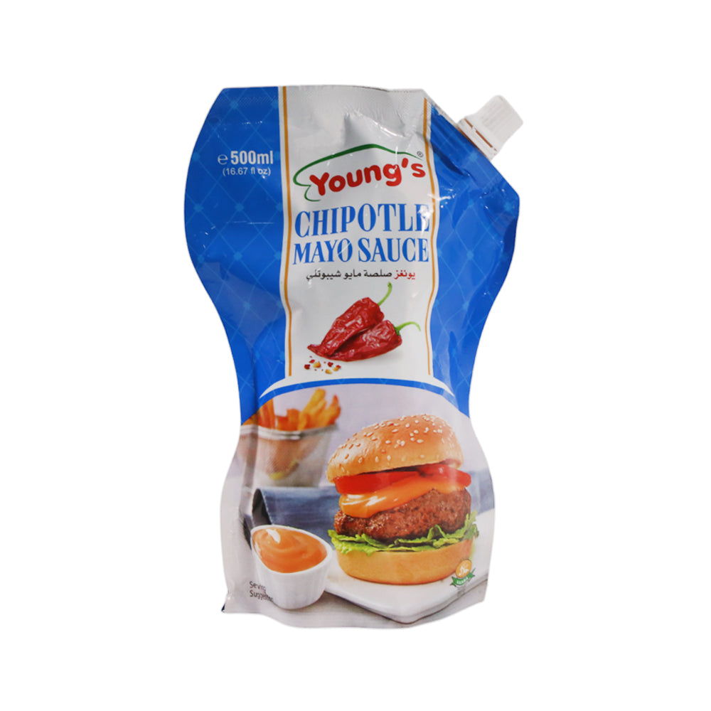YOUNGS MAYO CHIPOTLE 500ML PH