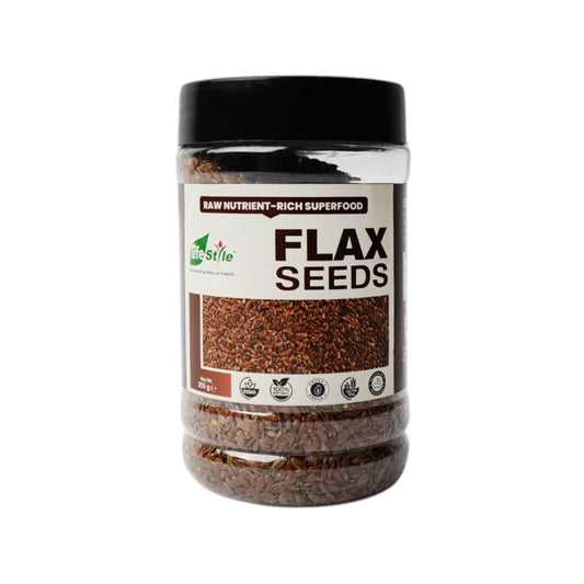 LIFE STYLE FLAX SEEDS 250 GM