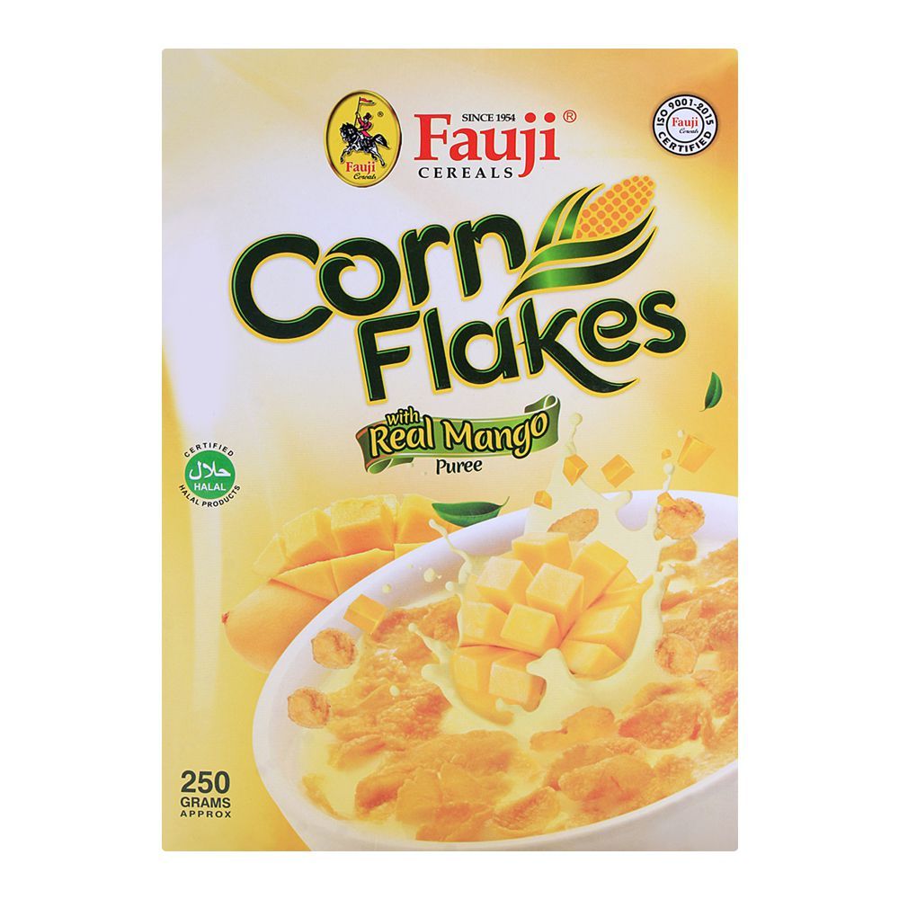 FAUJI CORN FLAKES 250 GMS MANGO