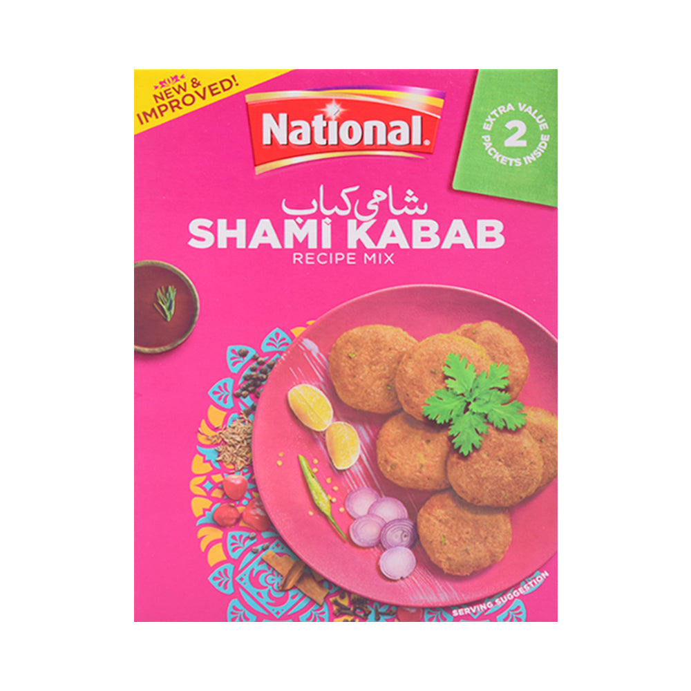 NATIONAL MASALA SHAMI KABAB DOUBLE PACK 90 GM