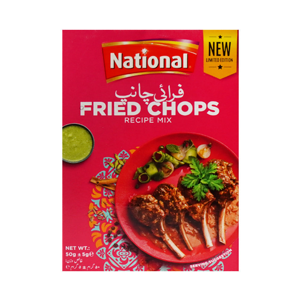 NATIONAL FRIED CHOPS RECIPE MIX 50 GM