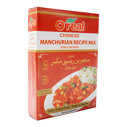 O'REAL CHINESE MANCHURIAN MIX FOR CHICKEN 65GM