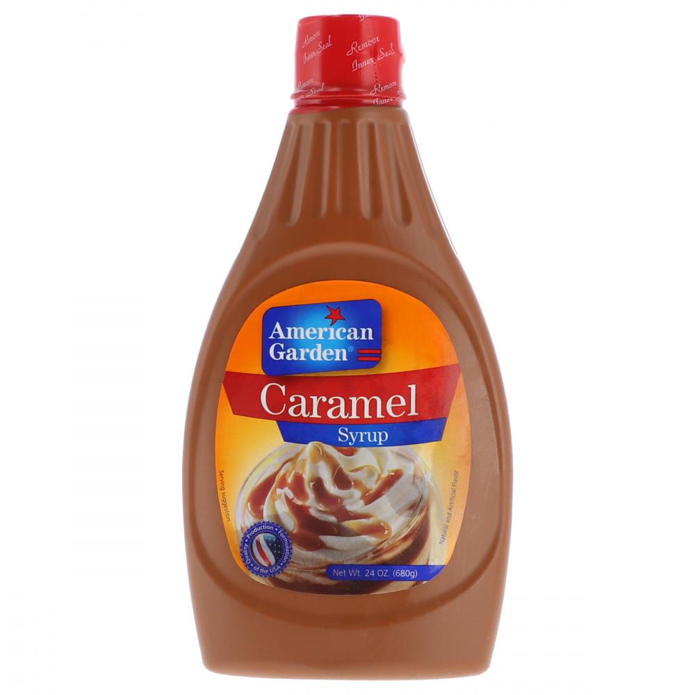 AMERICAN GARDEN SYRUP CARAMEL (24 OZ) (IMP)