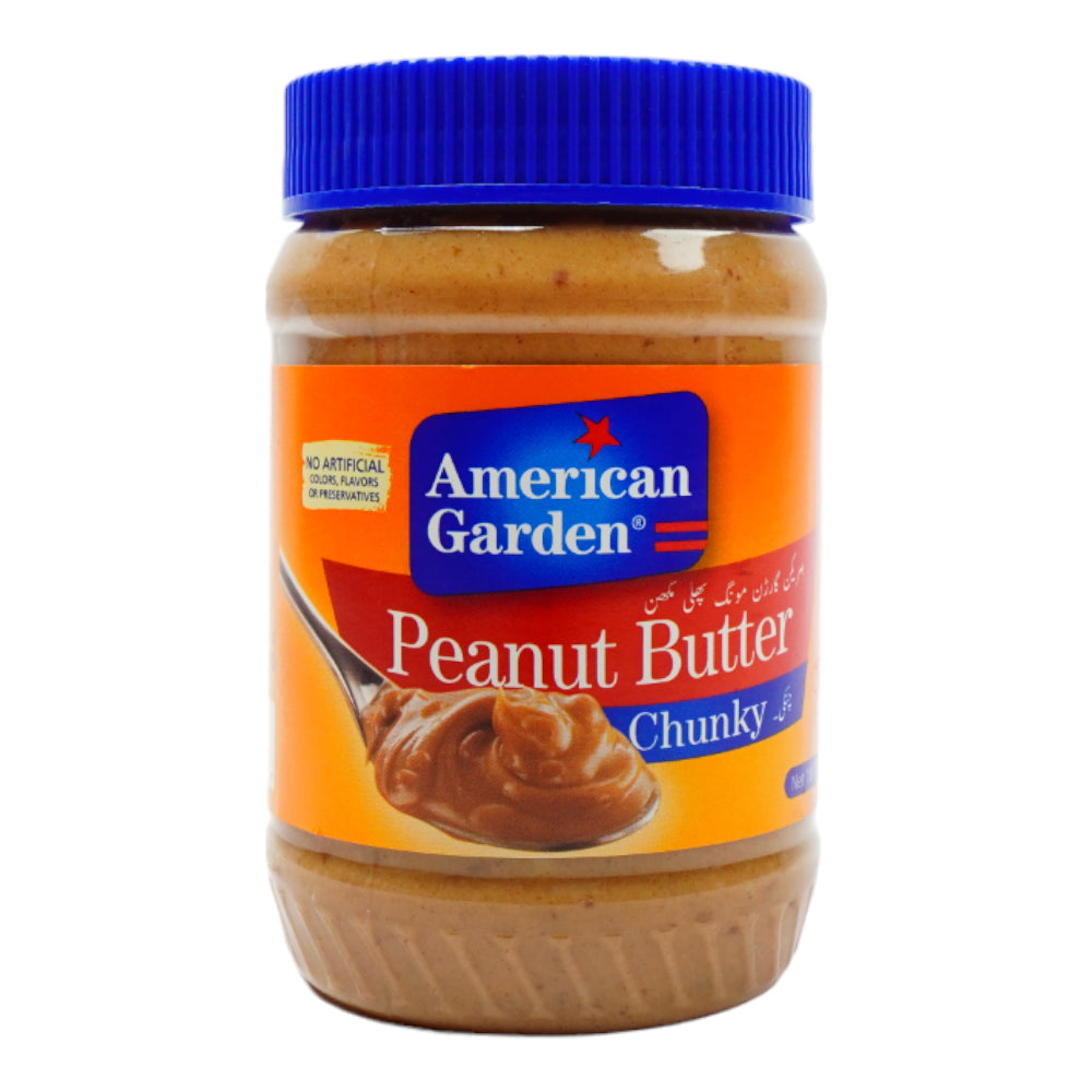 AMERICAN GARDEN PEANUT BUTTER CHUNKY (18 OZ) (IMP)