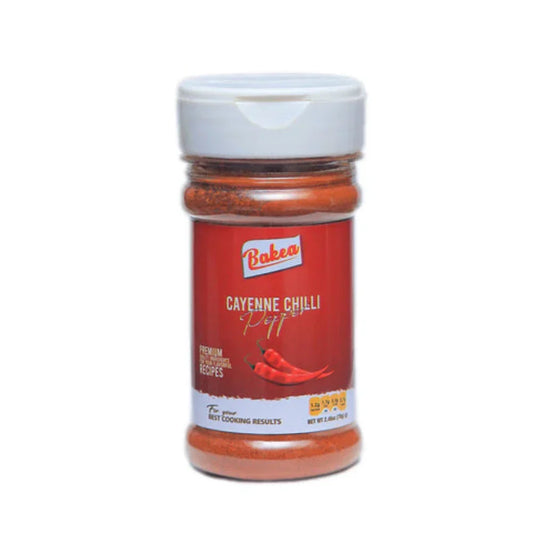BAKEA CAYENNE CHILLI PEPPER 65GM