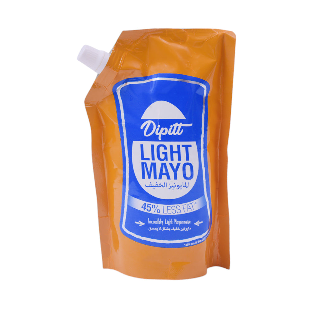 DIPITT LIGHT MAYO 45% LESS FAT 375 GM