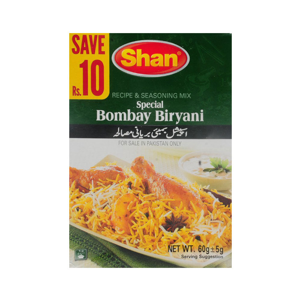 SHAN FOOD BOMBAY BIRYANI 60 GM PROMO PACK
