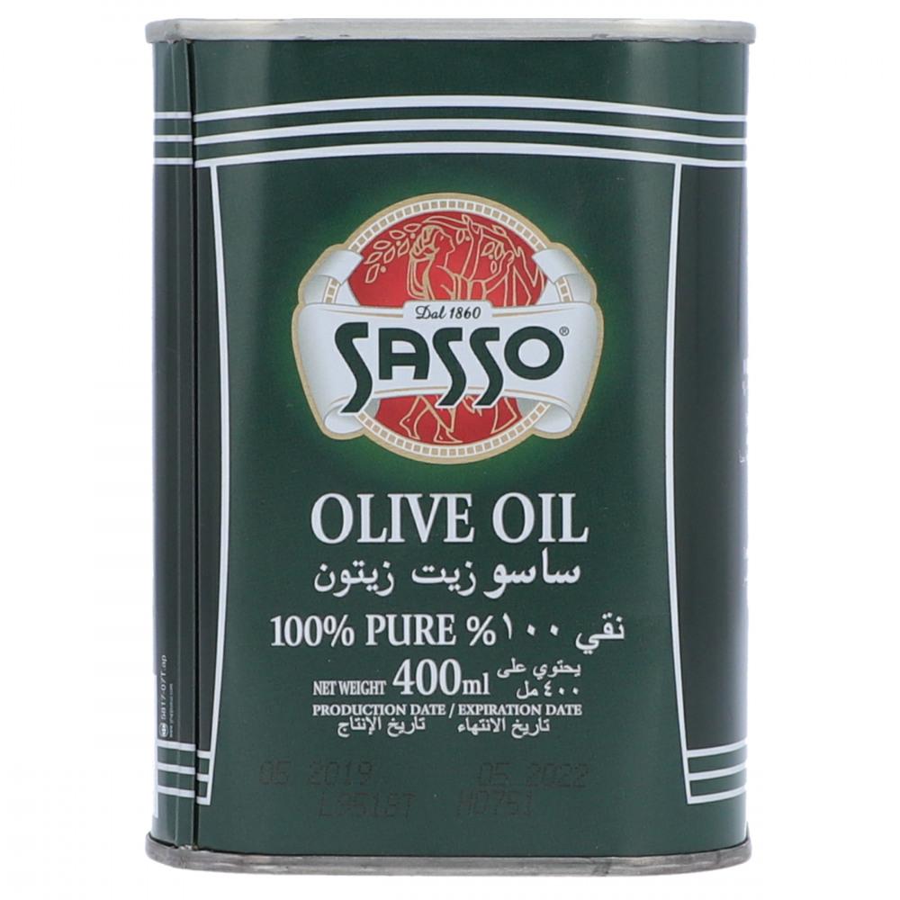 SASSO VIRGIN OLIVE OIL (TIN) 400ML